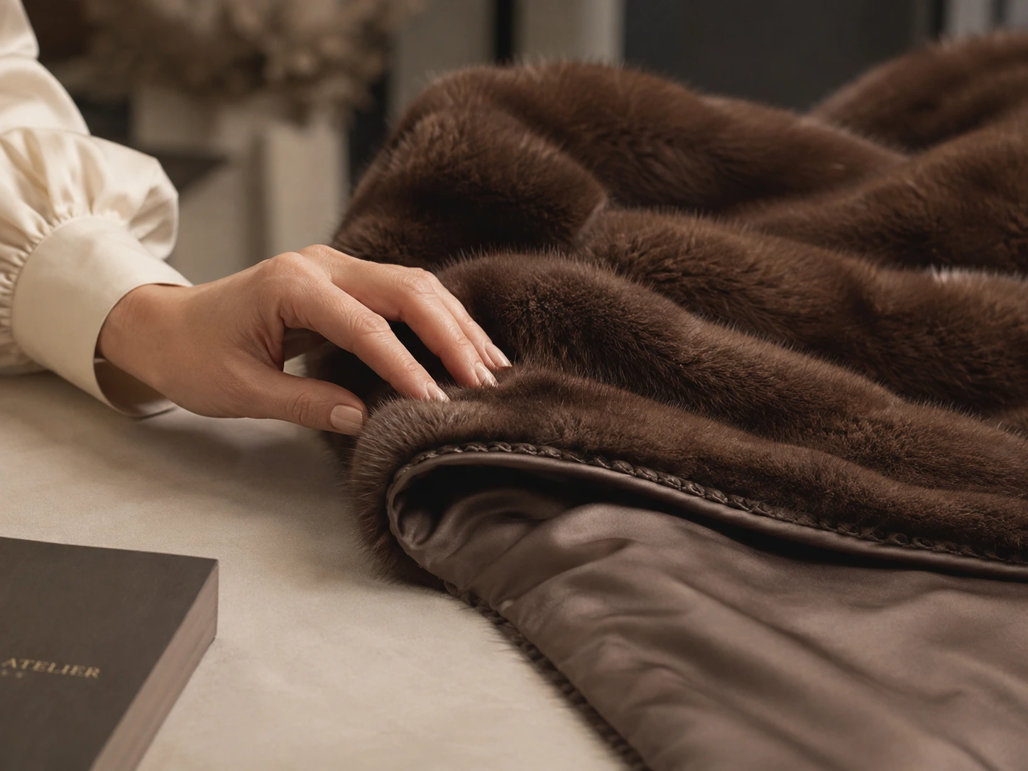 Natural fur craftsmanship